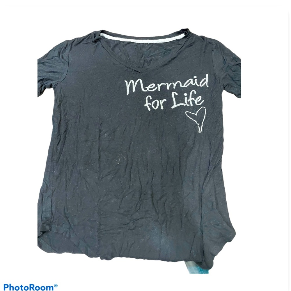 Mermaid for Life slouchy tee